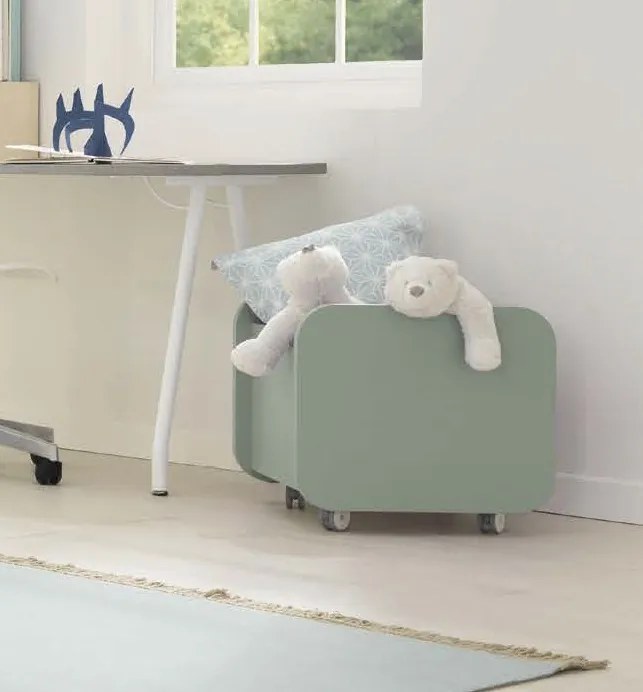 Cestone con ruote linea Airone disponibile in 3 misure
