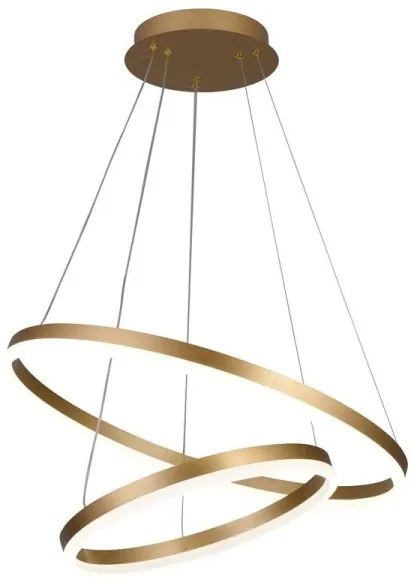 Lampadario a sospensione con filo LED dimmerabile LED/70W/230V 3000-6500K + telecomando