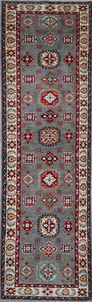 Kazak Tappeto orientale 300x80 (Pakistan) Annodato A Mano