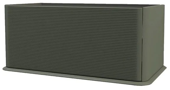 Mobile da bagno sotto lavabo BADEN HAUS Bohemia verde laccato opaco L 98 x H 42 x P 50 cm 1 cassetto, lavabo non incluso