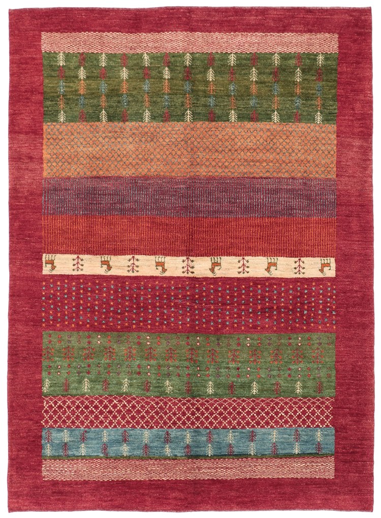 Gabbeh Tappeto persiano 180x250 (Iran) Annodato A Mano