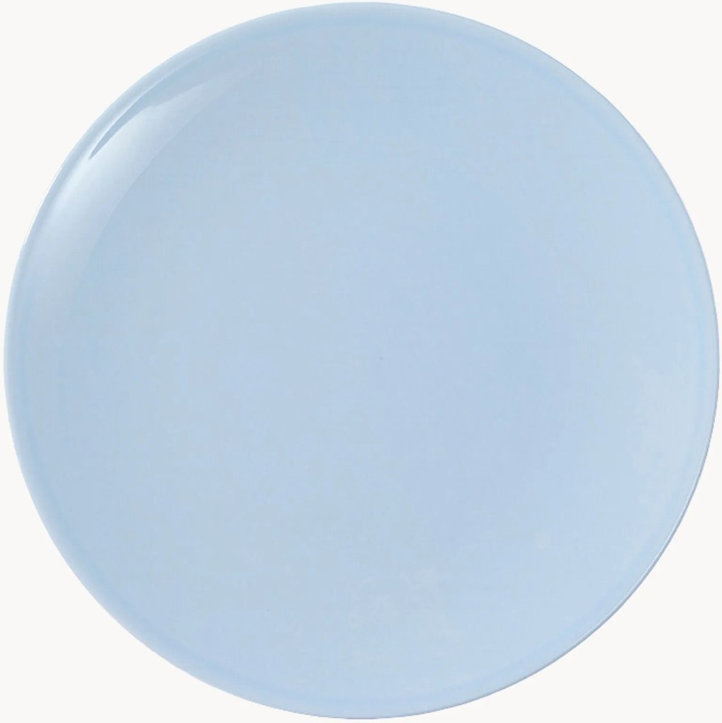 Set di 6 piatti da portata in Fine Bone China Pastel