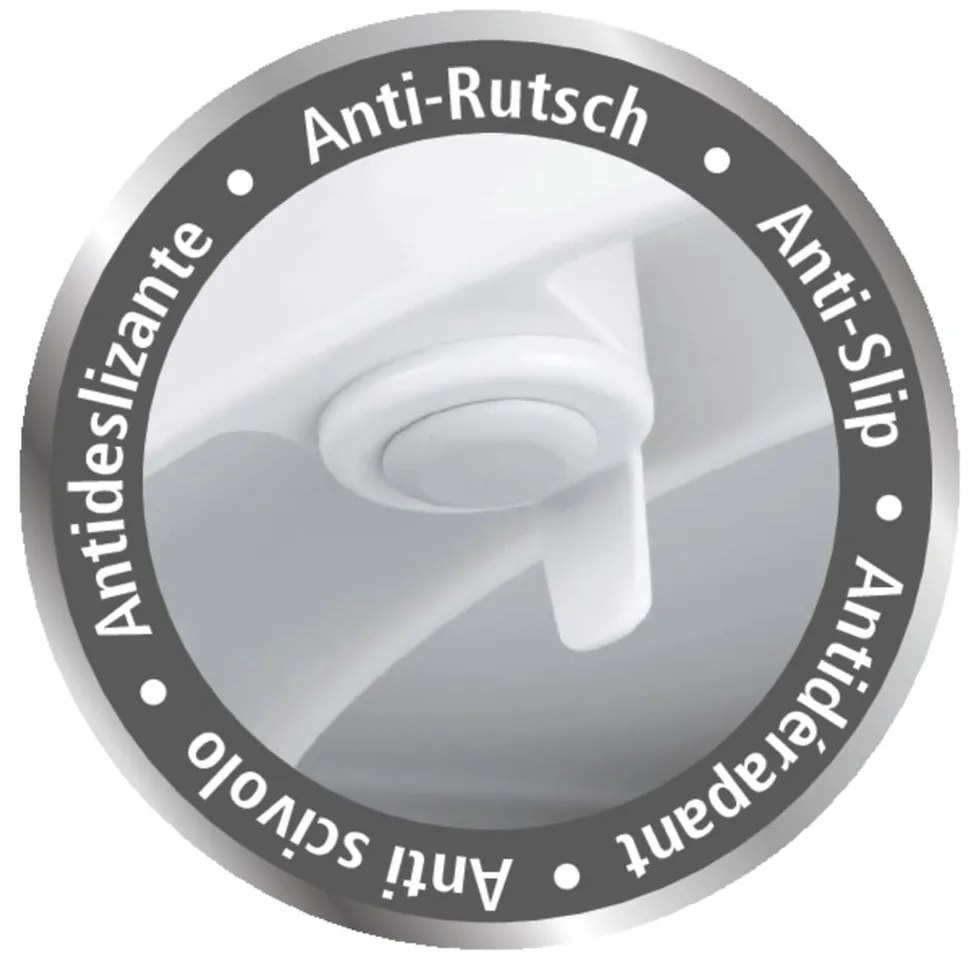 Sedile WC con chiusura Easy-Close (automatica) 38 x 44,5 cm Menin – Wenko