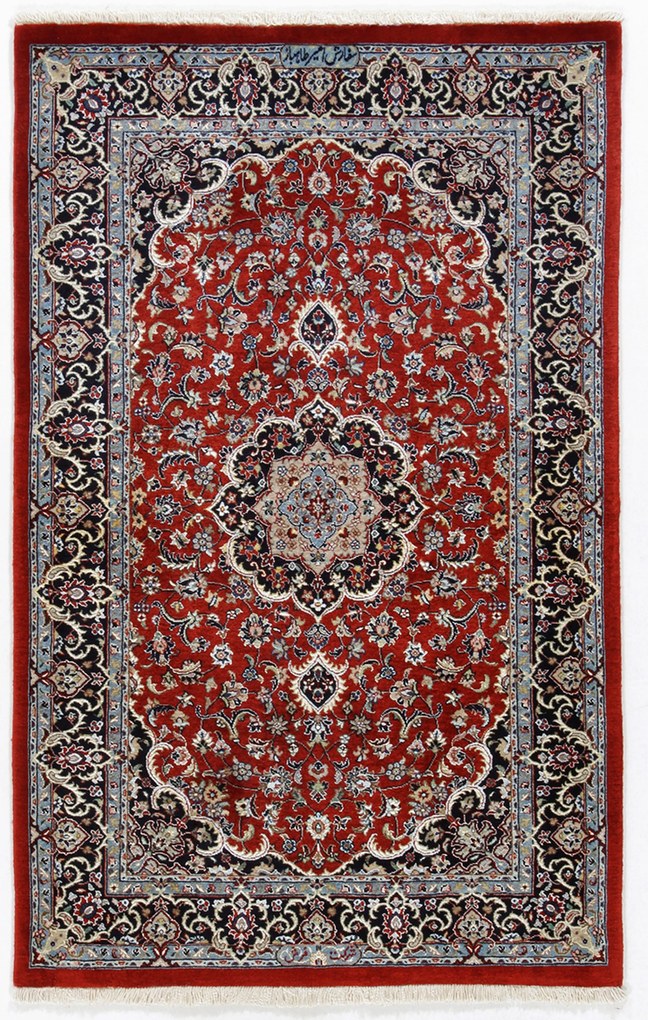 Isfahan Tappeto persiano 130 x 80 (Iran) Annodato A Mano
