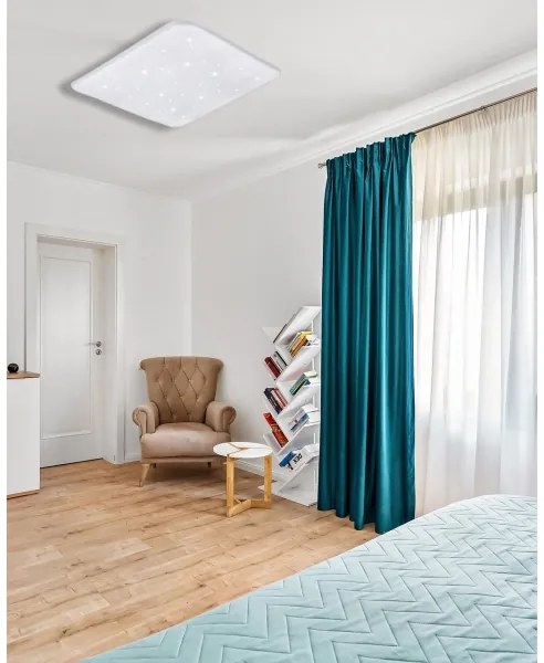 Plafoniera LED dimmerabile FLORA LED/60W/230V 2700-6500K +remote telecomando