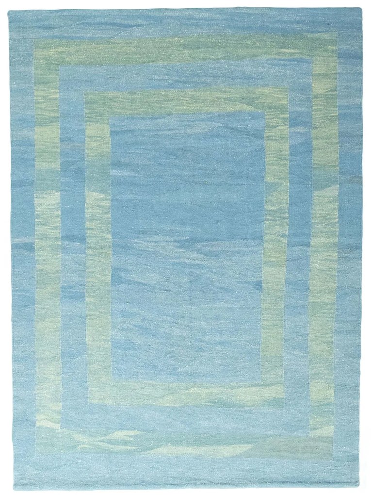 Kilim Tappeto persiano 240 x 180 Blu (Iran) Tessuto A Mano