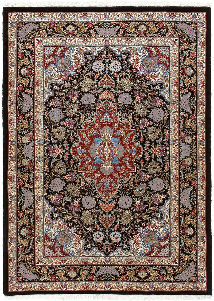Ghom Tappeto persiano 150x110 (Iran) Annodato A Mano