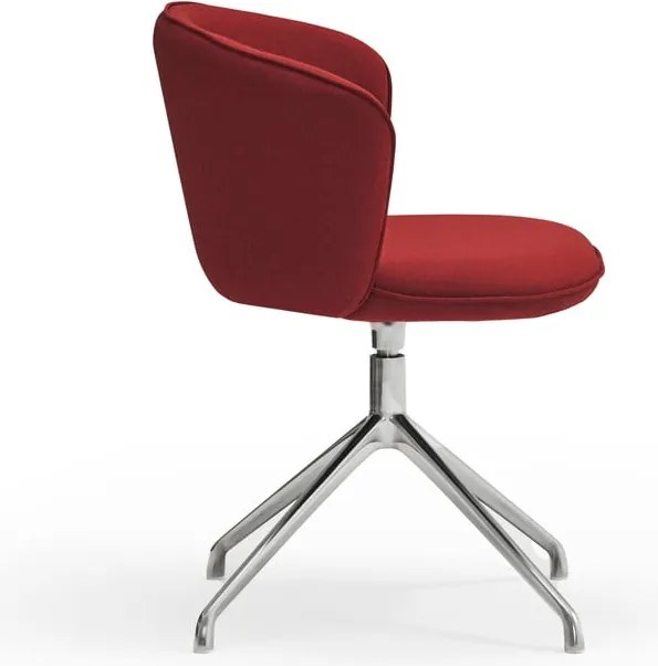 Set di sedie da pranzo burgundy in imbottito 2 pz Add – Teulat