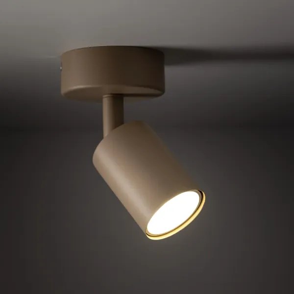 Faretto TOP 1xGU10/10W/230V beige