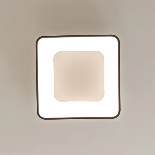 Brilagi - plafoniera LED dimmerabile FALCON II LED/80W/230V 40x40 cm nera + telecomando