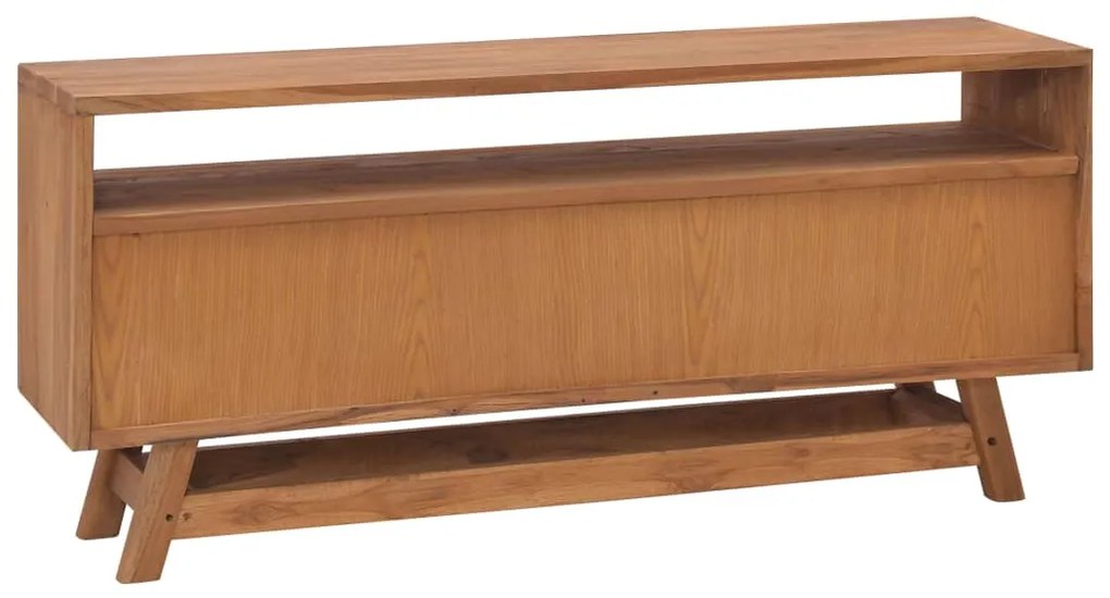 Mobile porta tv 110x30x50 cm in legno massello di teak