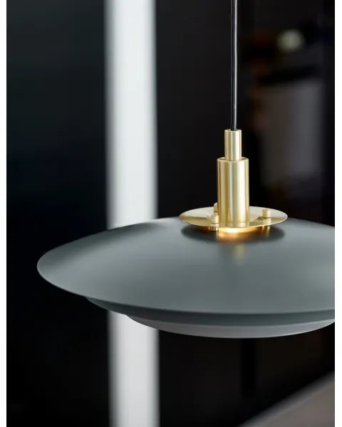 Nordlux - Lampadario a sospensione con filo BRETAGNE 1xG9/25W/230V antracite