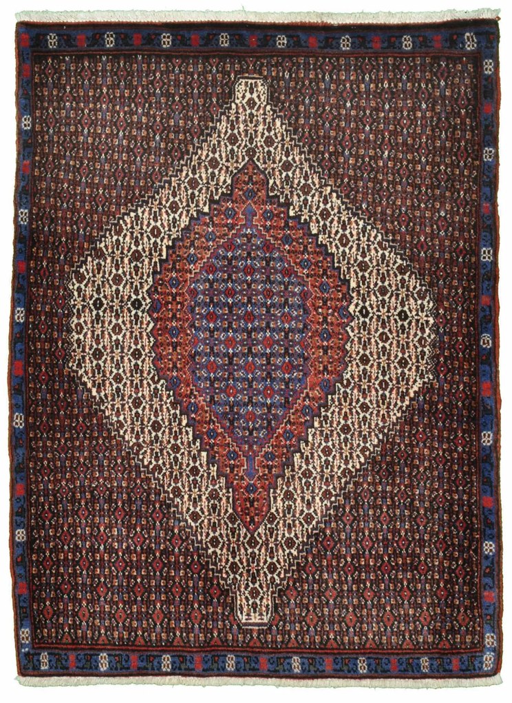Sanandaj Tappeto persiano 80 x 100 Beige (Iran) Annodato A Mano