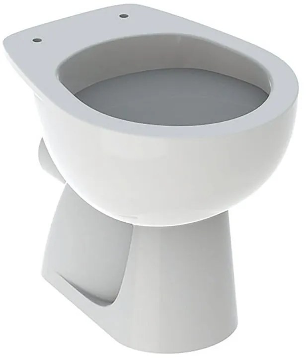 Vaso WC distanziato GEBERIT colibri scarico a parete, sedile escluso P 53 x L 36 x H 39 cm bianco lucido