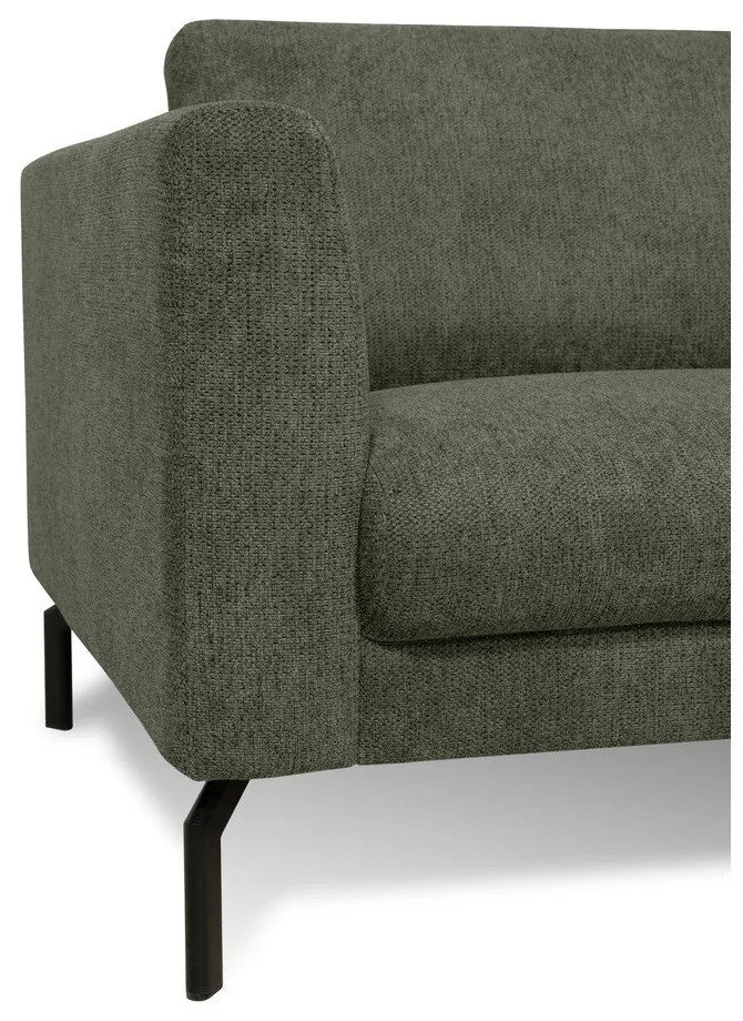 Divano angolare verde scuro (angolo destro) Gomero - Scandic