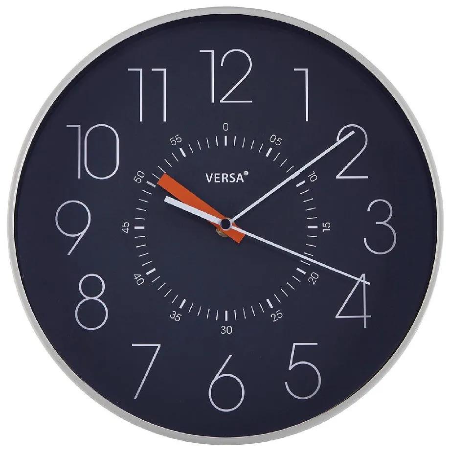 Orologio da Parete Cucina Plastica (4,3 x 30,5 x 30,5 cm) - Colore - Blu Scuro