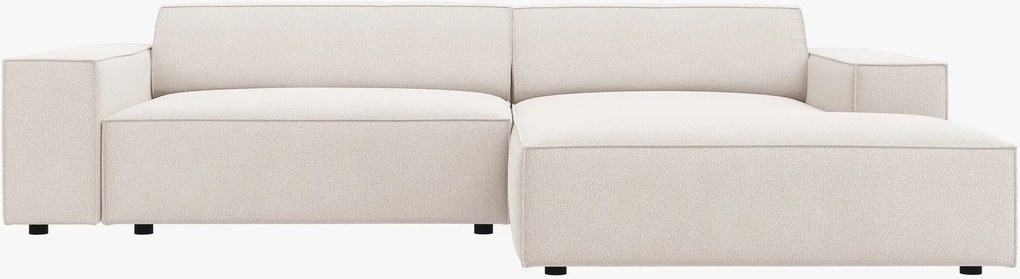 Divano angolare modulare Jodie in tessuto Megan – L224 cm