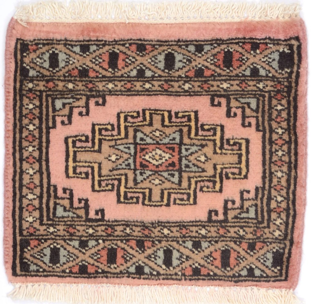 Bokhara Tappeto 30 x 30 (Pakistan) Annodato A Mano