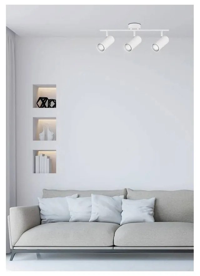 Lampada da soffitto in metallo bianco 9x56 cm Colly - Candellux Lighting