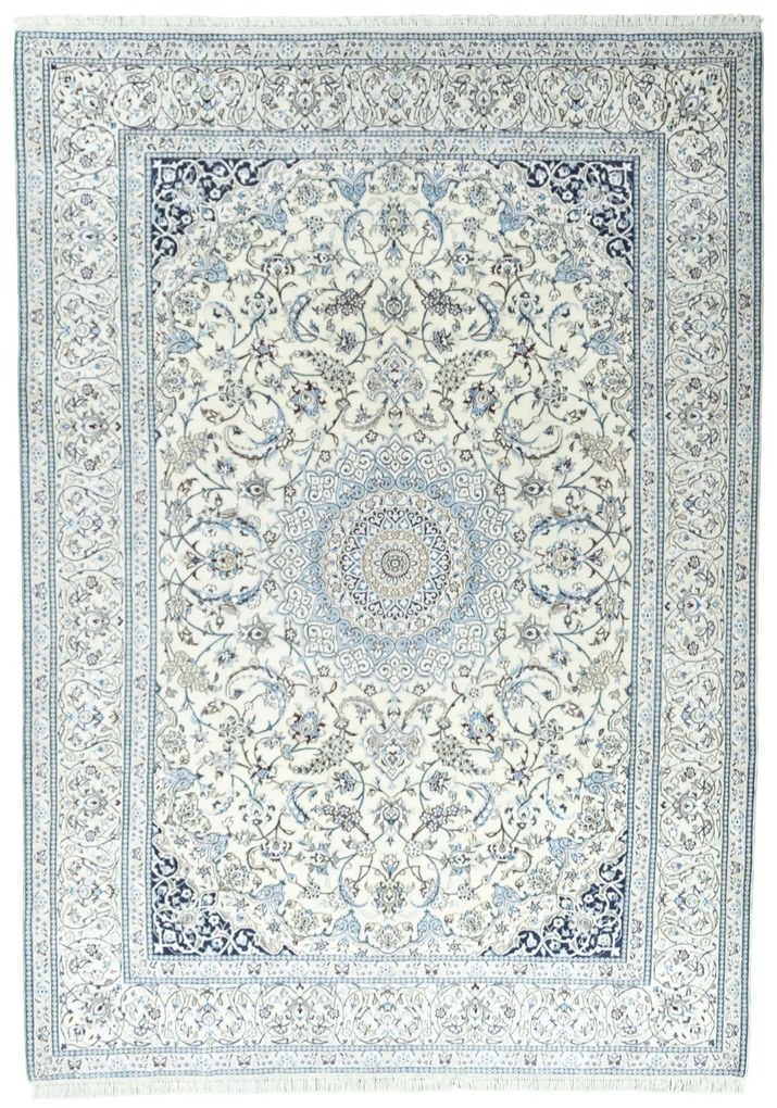 Nain Tappeto persiano 250 x 350 Beige (Iran) Annodato A Mano