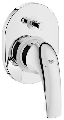 GROHE 29043000 - Miscelatore per vasca EUROCUBE, cromato lucido