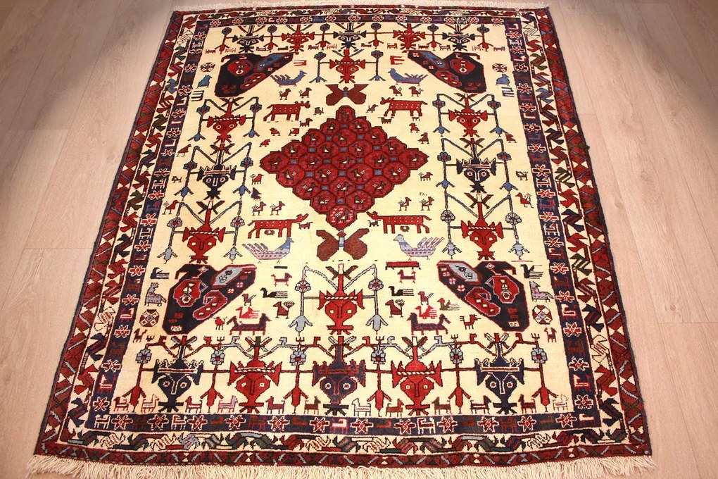 Sirjan Tappeto persiano 130x160 (Iran) Annodato A Mano
