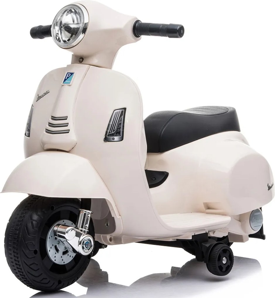 Scooter Elettrico per Bambini Licenza Ufficiale Piaggio Vespa Small 7,2V 2,5Ah Bianco...