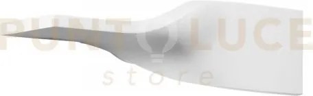 Applique a parete piroette bianca 1 luce attacco r7s 56x15x15cm in ...