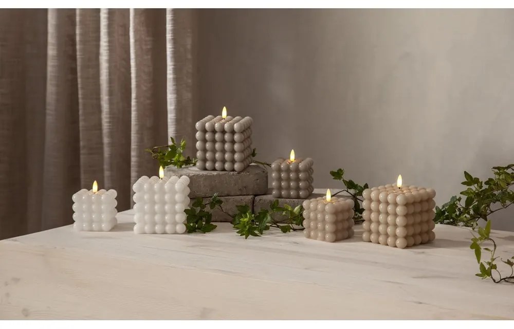 Candela a LED (altezza 12,5 cm) Flamme Dot - Star Trading