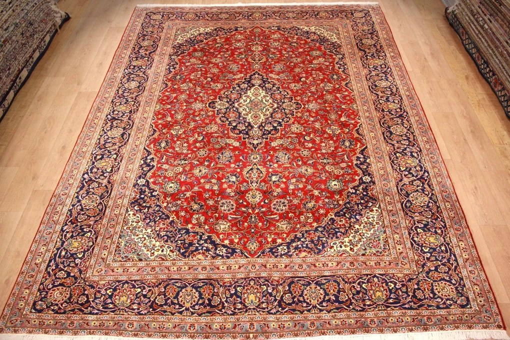 Kashan Tappeto persiano 400x300 (Iran) Annodato A Mano
