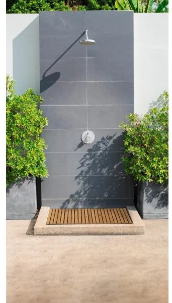 WENKO 24611100 - Zerbino BAMBUSA 100x50 cm marrone