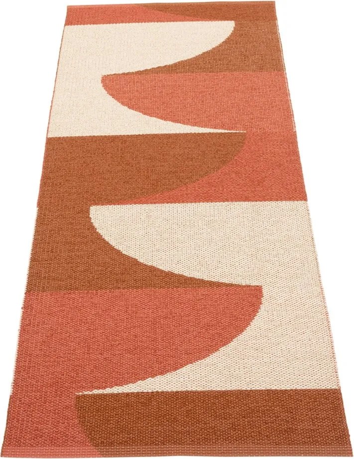 Passatoia da interno/esterno color mattone 70x180 cm Hill Brick Rust – Pappelina