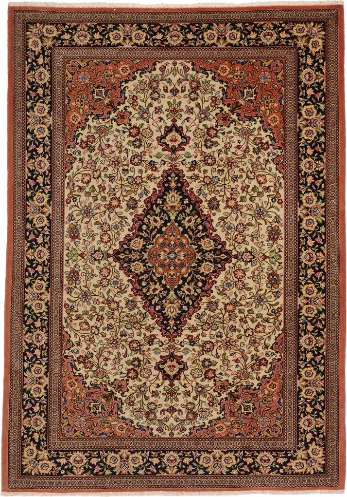 Ghom Tappeto persiano 110x150 (Iran) Annodato A Mano