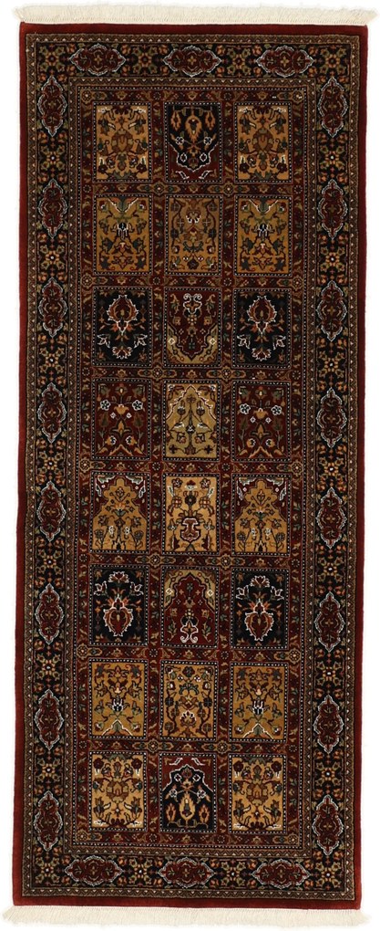 Ghom Tappeto orientale 200x80 (Indian) Annodato A Mano