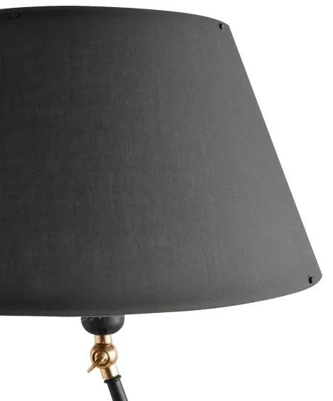 Lampada da terra flessibile AYD 1xE27/40W/230V nera