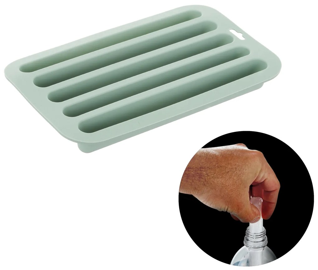 Stampo ghiaccio in silicone 5 stick