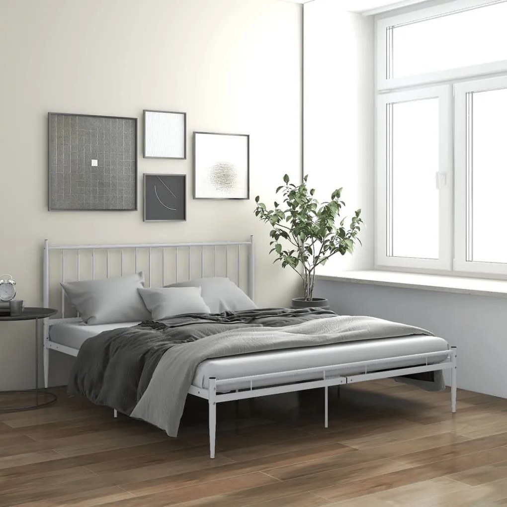 Giroletto Bianco İn Metallo 200x200 Cm /