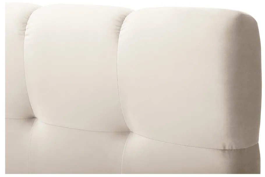 Letto boxspring beige con contenitore 160x200 cm Bali - Cosmopolitan Design