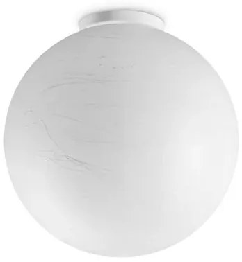 Ideal Lux - Plafoniera CARTA 1xE27/25W/230V diametro 30 cm bianco