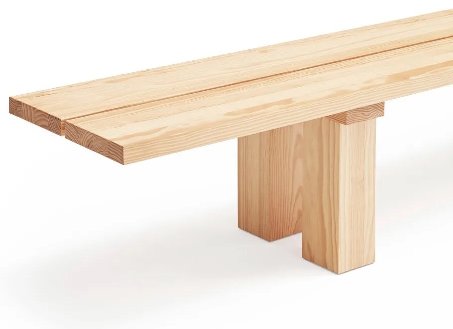 Panchina in colore naturale Banda - Teulat