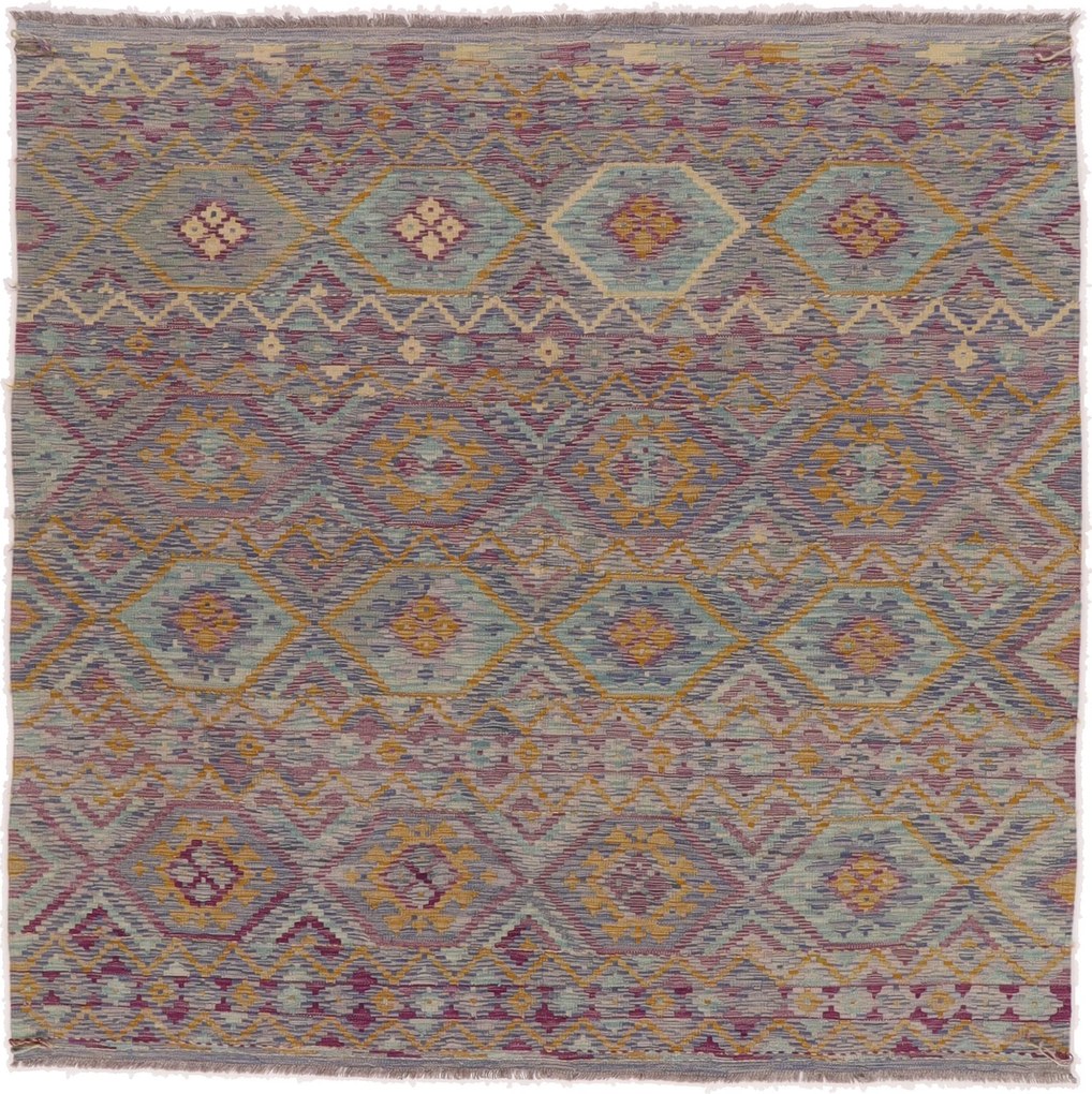 Kilim Tappeto orientale 210x210 (Afghanistan) Tessuto A Mano