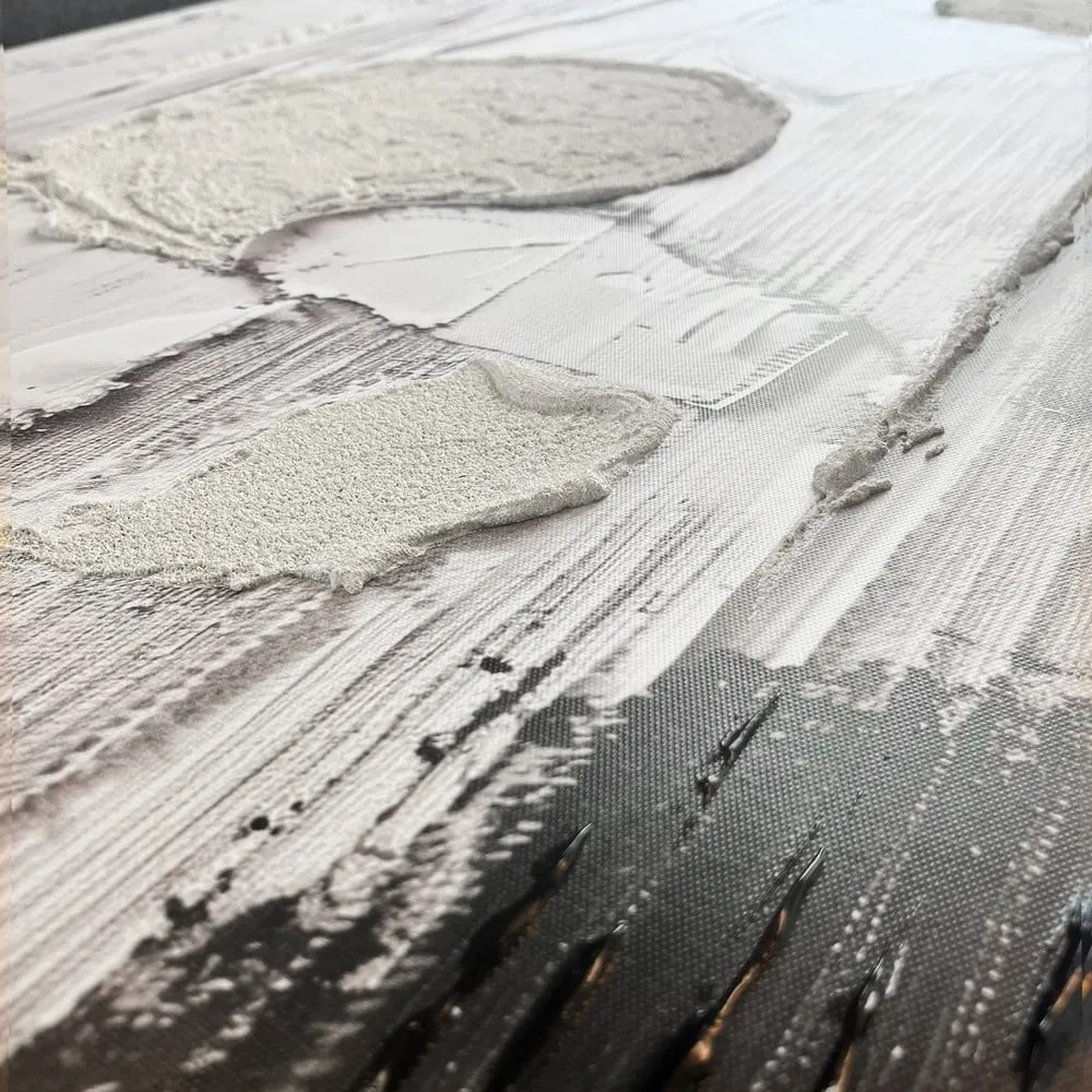 Quadro con elementi dipinti a mano 70x100 cm Touch – Styler