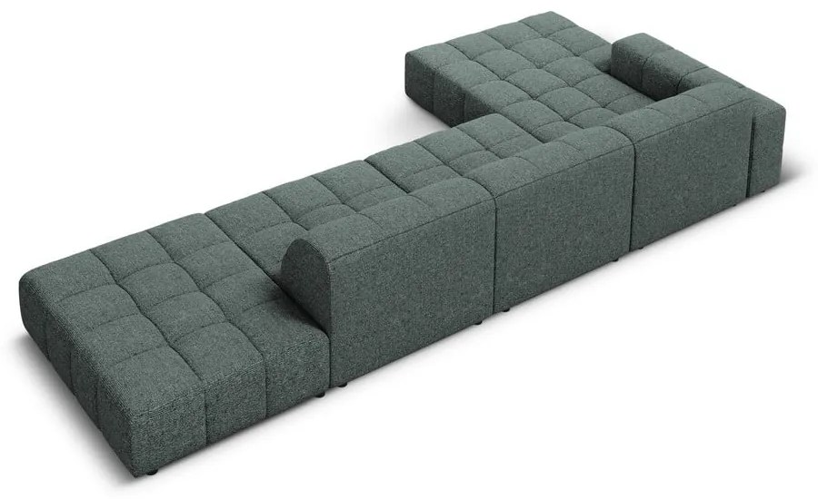 Divano angolare turchese (angolo sinistro) Chicago - Cosmopolitan Design