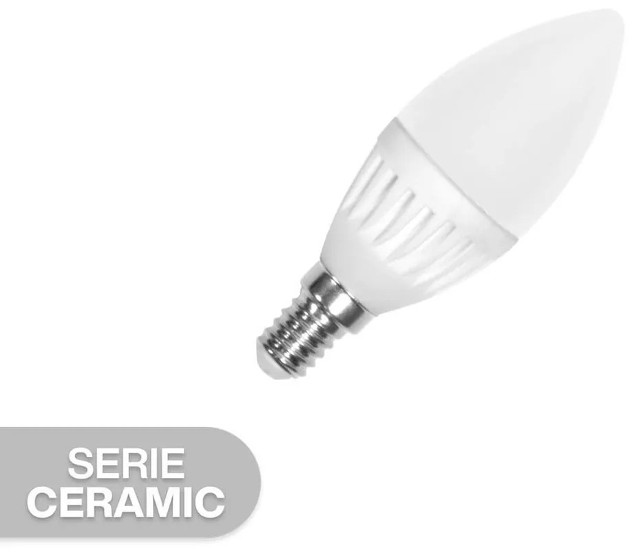 Lampadina Candela 9W Ceramic No Flickering Colore Bianco Naturale 4.000K