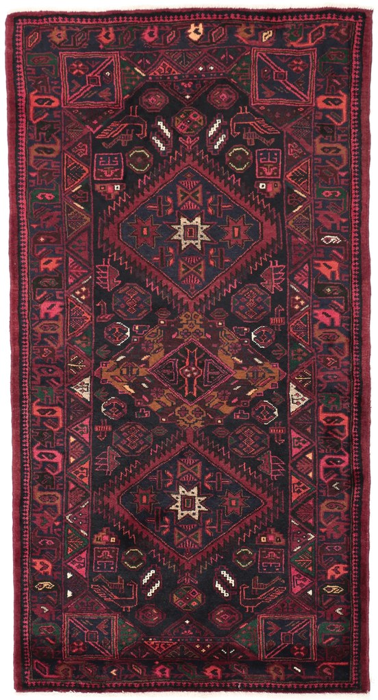 Tappeto 110 x 210 (Iran) Annodato A Mano
