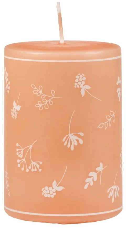 Candela arancione, tempo di combustione 30 h Fleur - Unipar