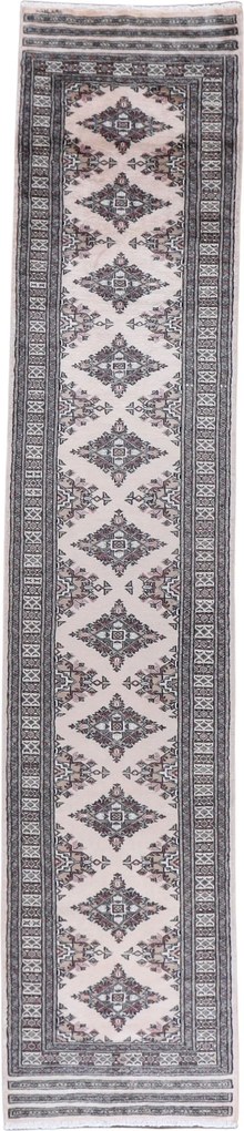 Bokhara Tappeto 80x370 (Indian) Annodato A Mano