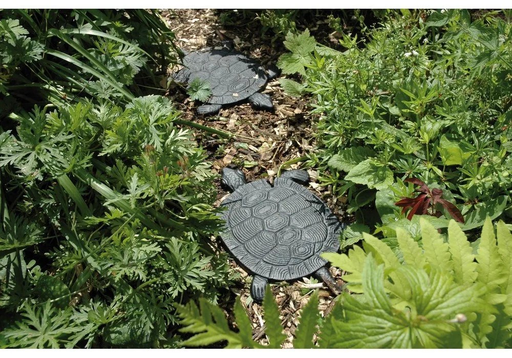 Pedata da giardino in metallo Turtle - Esschert Design
