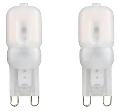 e3light - Lampadina LED 2,5W (200lm) 2 pz. 2 pcs. G9