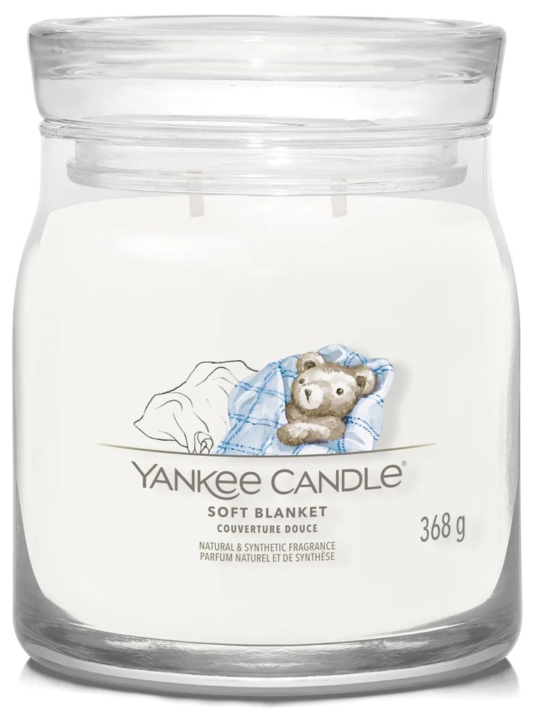 Soft Blanket, candela in giara media Yankee Candle